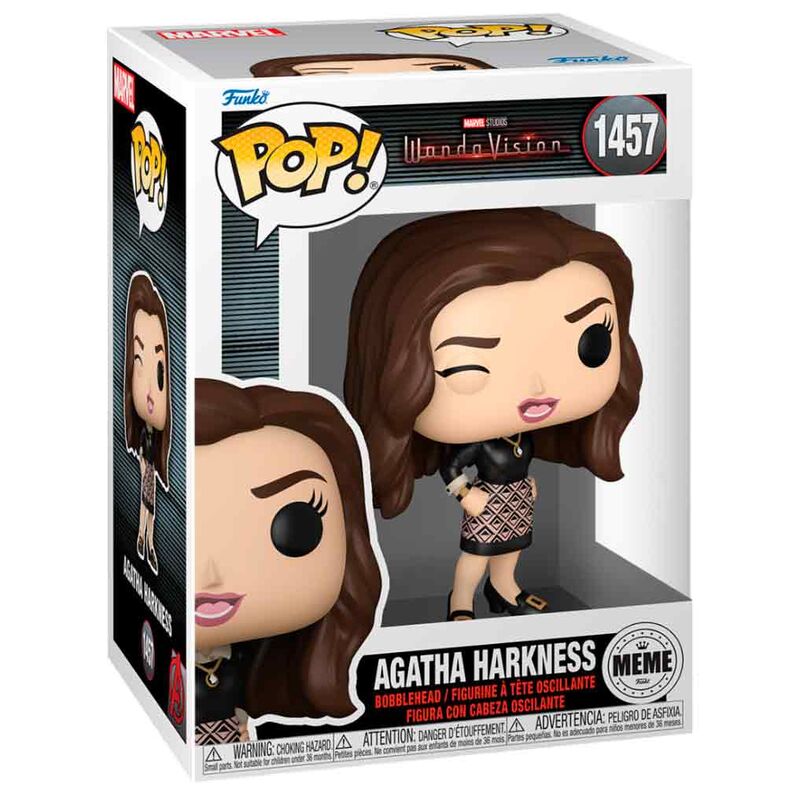 Funko POP Figur Meme Marvel Wanda Vision Agatha Harkness