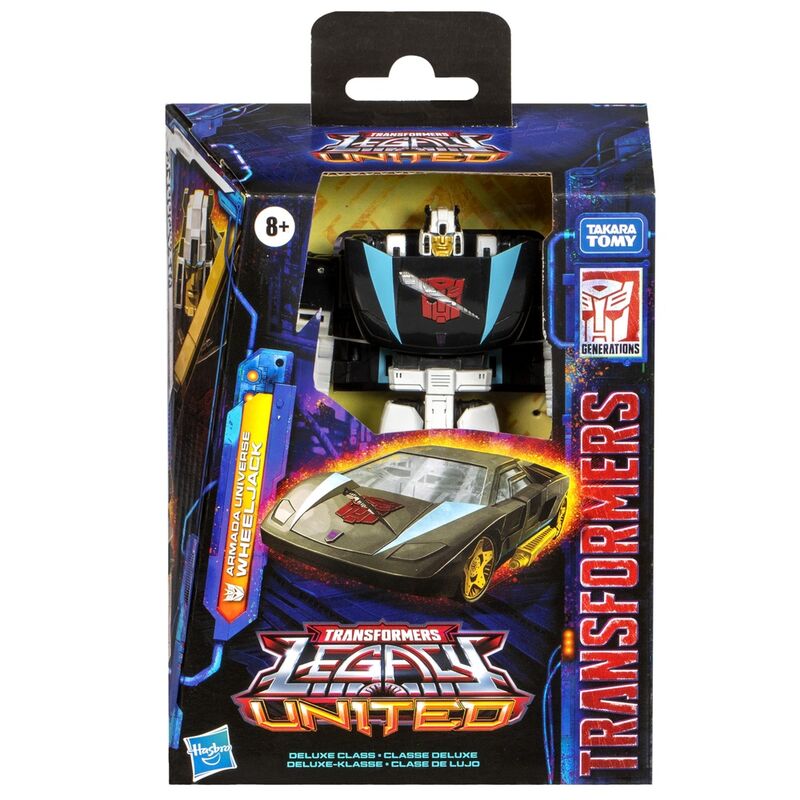 Transformers Legacy United Armada Universe Wheeljack Deluxe Figur 14cm
