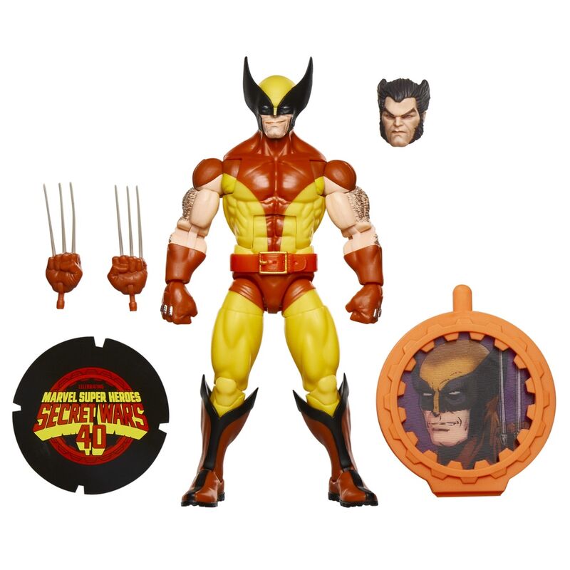 Marvel Legends Series Secret Wars Wolverine Figur 15cm