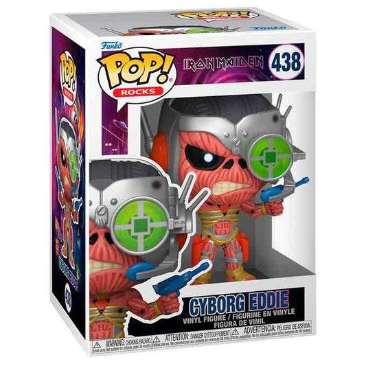 Funko POP Figur Iron Maiden Cyborg Eddie