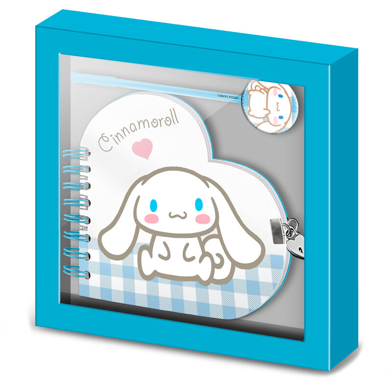 Hello Kitty Cinnamonroll Dagbok + Penna Set