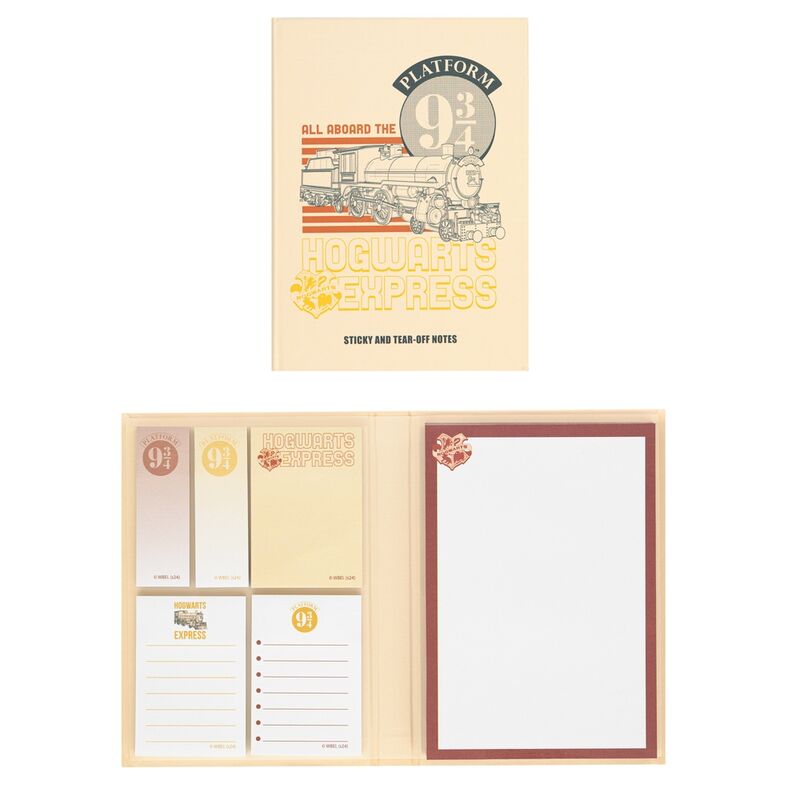 Harry Potter Plattform 9 3/4 Klisterlappar Notepad