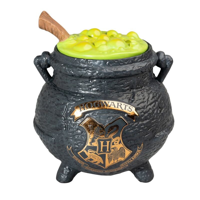 Harry Potter Kitteldisk Med Kakor - Ceramisk Biscuitbox