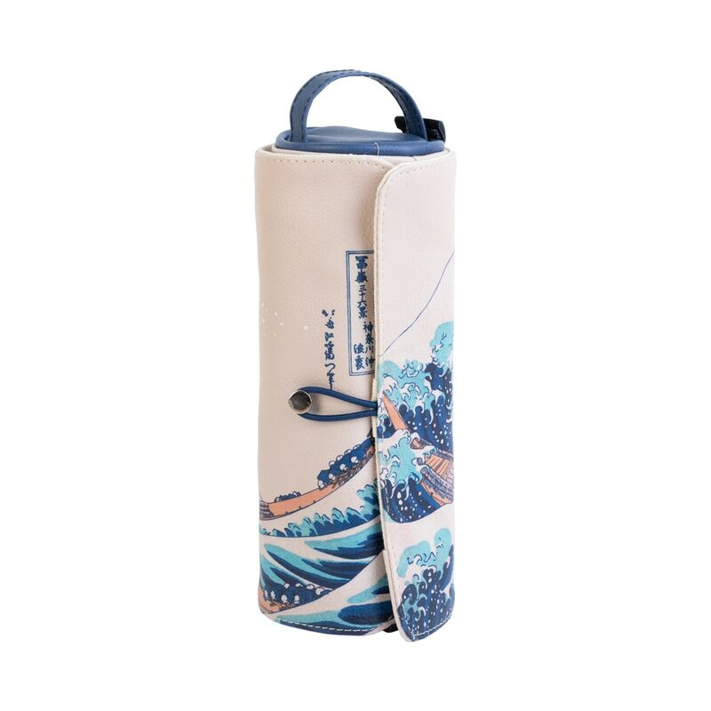 The Great Wave of Kanagawa Hokusai Roll-up Pennfodral