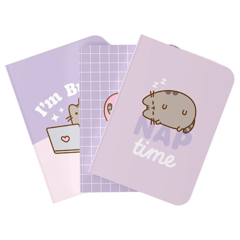Pusheen Moments Pack 3 A6 Anteckningsblocks