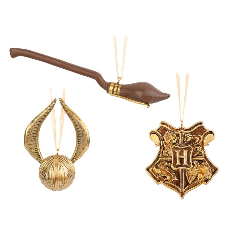 Harry Potter Julgransprydnader Set om 3
