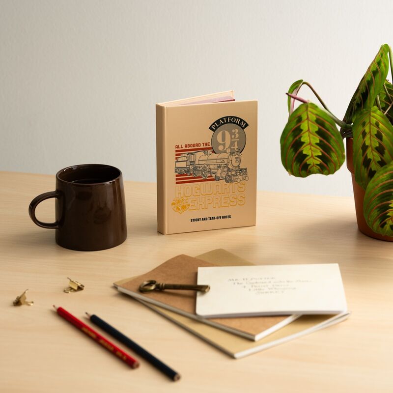 Harry Potter Plattform 9 3/4 Klisterlappar Notepad