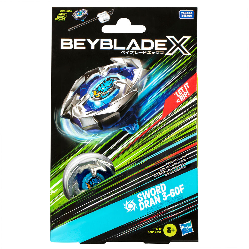 BeybladeX Sword Dran 3-60F Spel