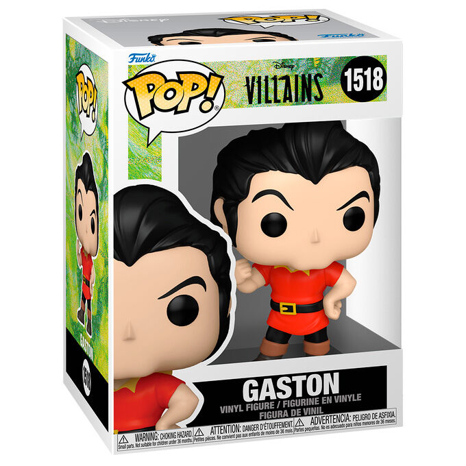 Funko POP Disney Skurkar Gaston 9cm Vinylfigur