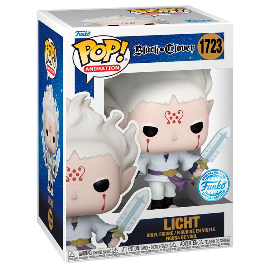 Funko POP Black Clover Licht Exclusive Figur 9cm