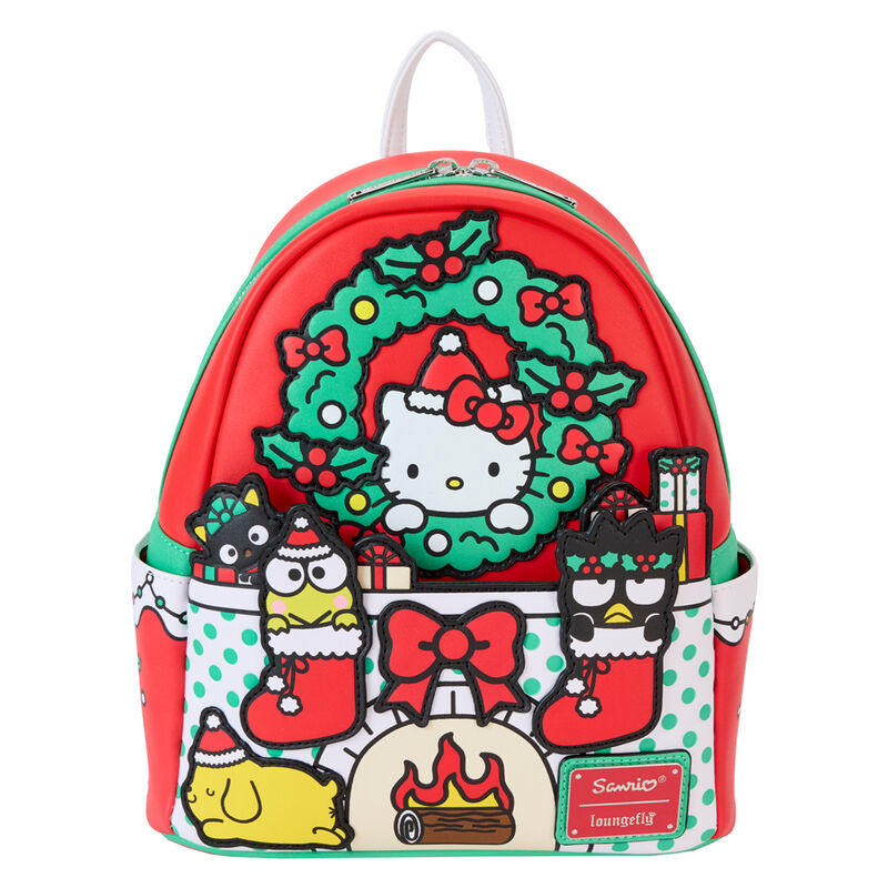 Loungefly Sanrio Hello Kitty Christmas Ryggsäck 26cm