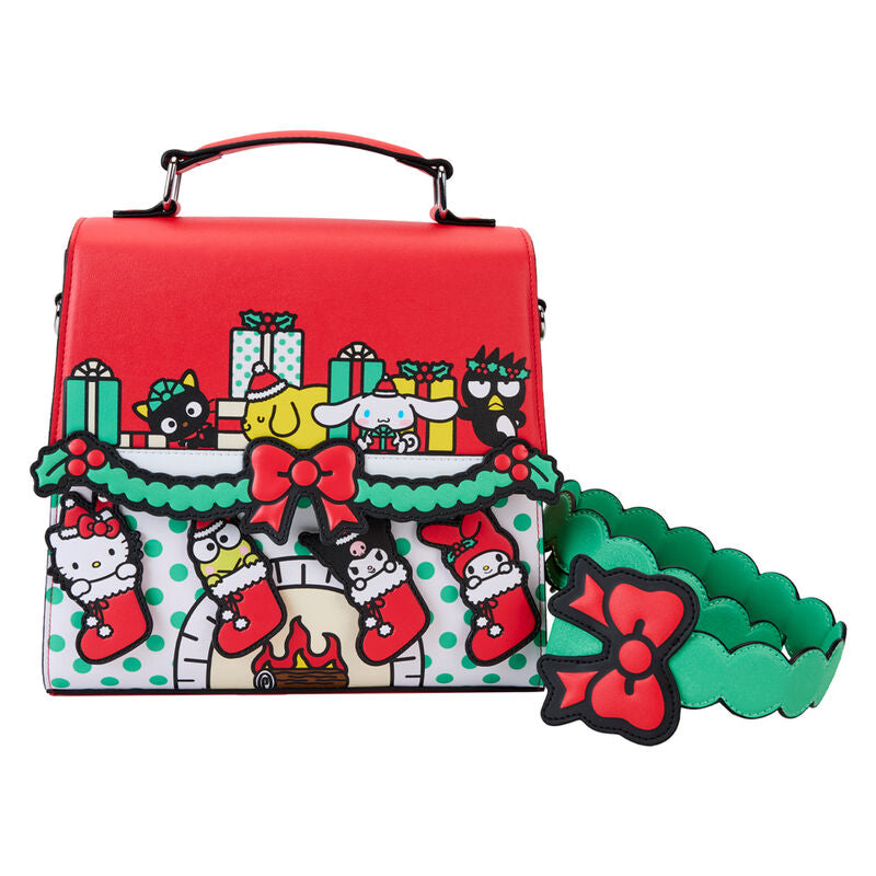 Loungefly Sanrio Hello Kitty Christmas Axelremsväska