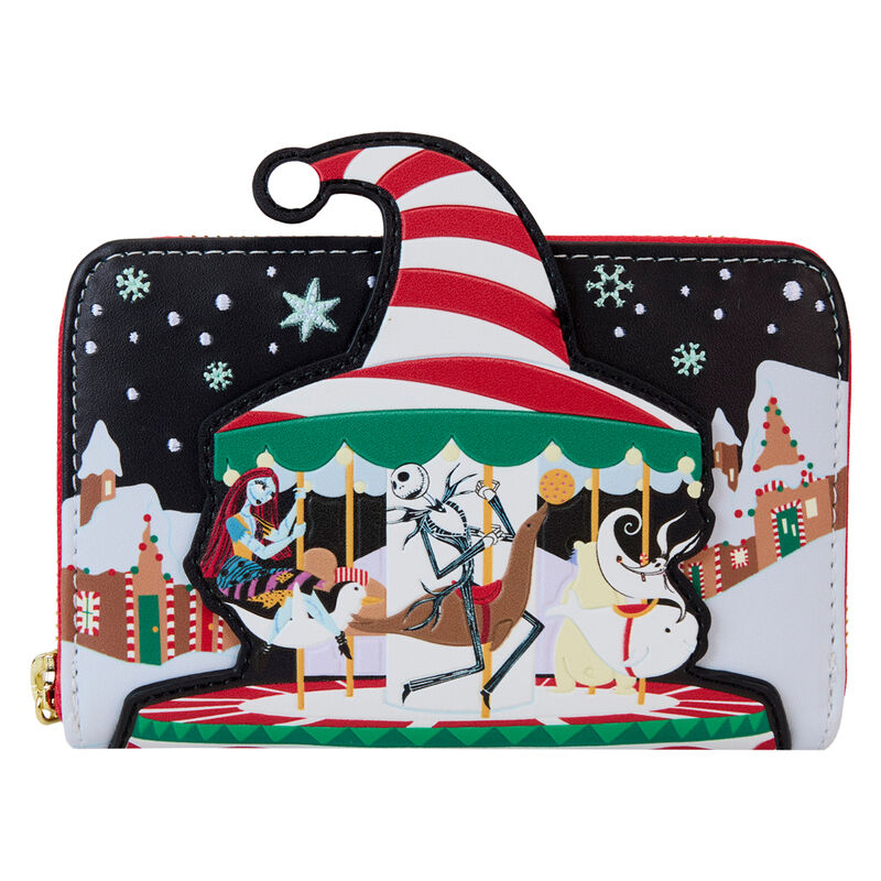 Loungefly Disney Nightmare Before Christmas Plånbok - Journey to Christmas Town