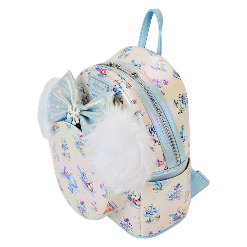 Loungefly Disney Mickey and Friends Winter Wonderland Ryggsäck + headband set 26cm