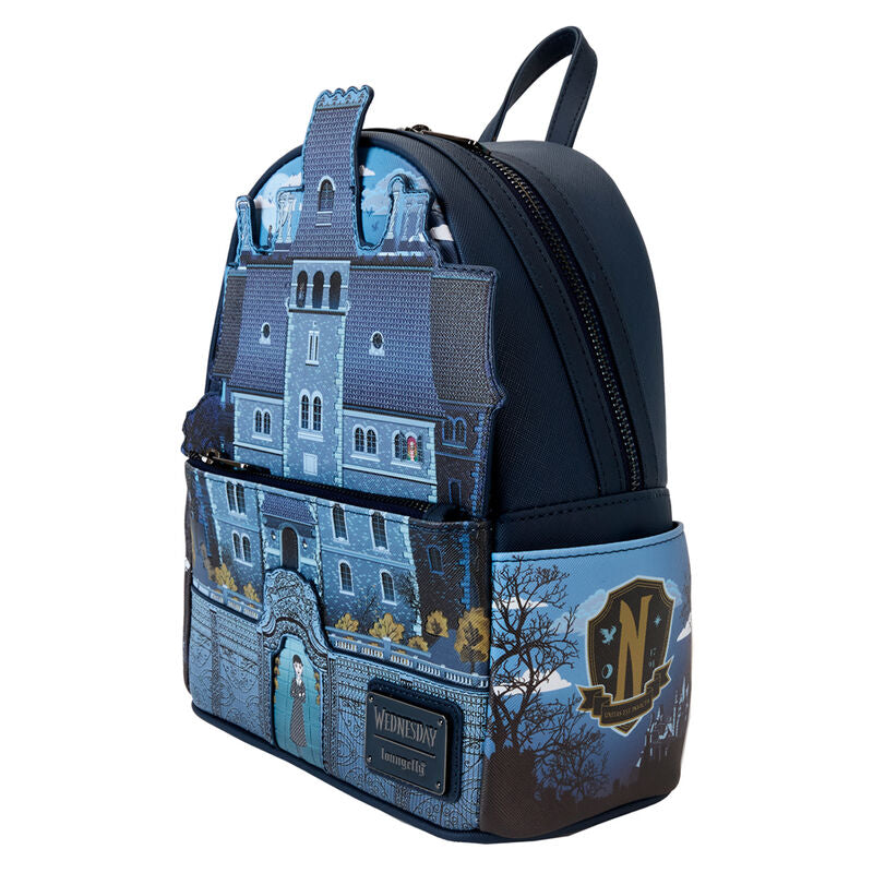 Loungefly Wednesday Nevermore Academy Ryggsäck