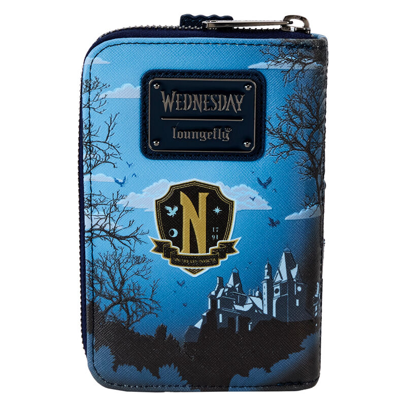 Loungefly Wednesday Nevermore Academy Plånbok