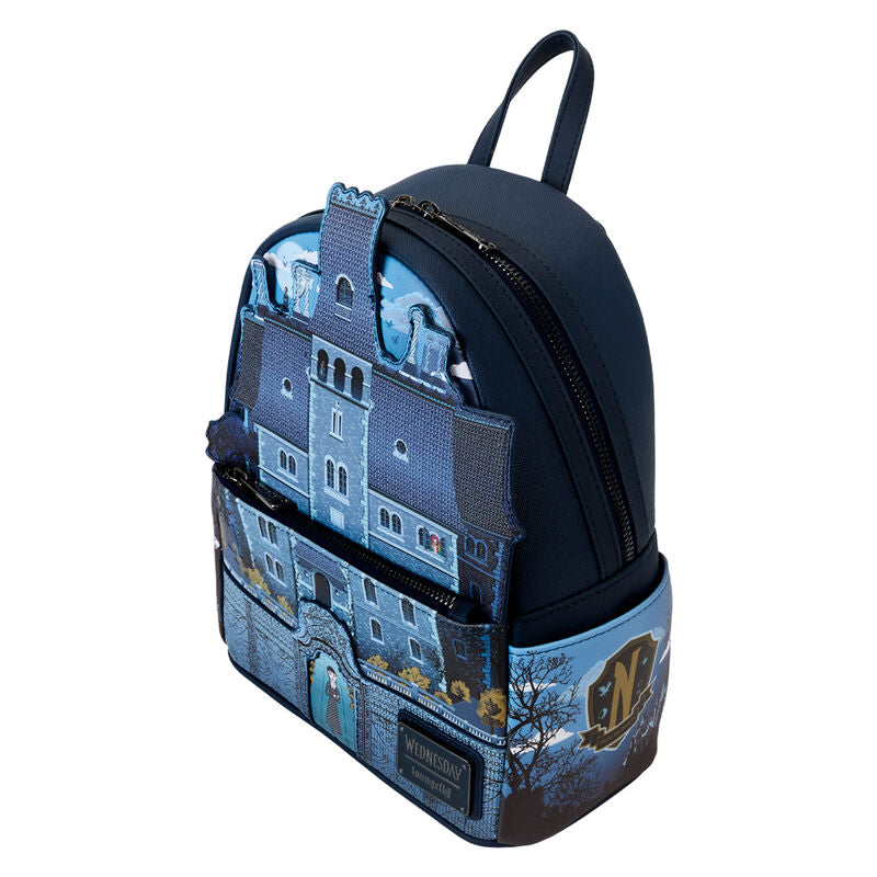 Loungefly Wednesday Nevermore Academy Ryggsäck