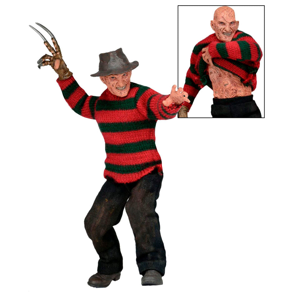 A Nightmare on Elm Street 3 Clothed Freddy Krueger Figur 20cm