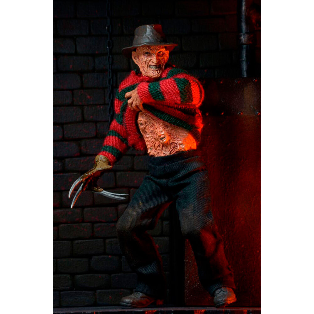 A Nightmare on Elm Street 3 Clothed Freddy Krueger Figur 20cm