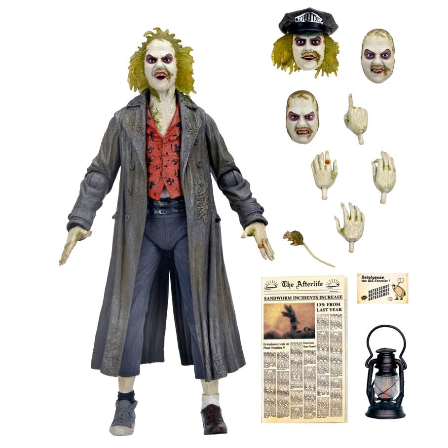 Beetlejuice 1988 Ultimate Beetlejuice: Tour Guide The Bio-Exorcist figur 18cm
