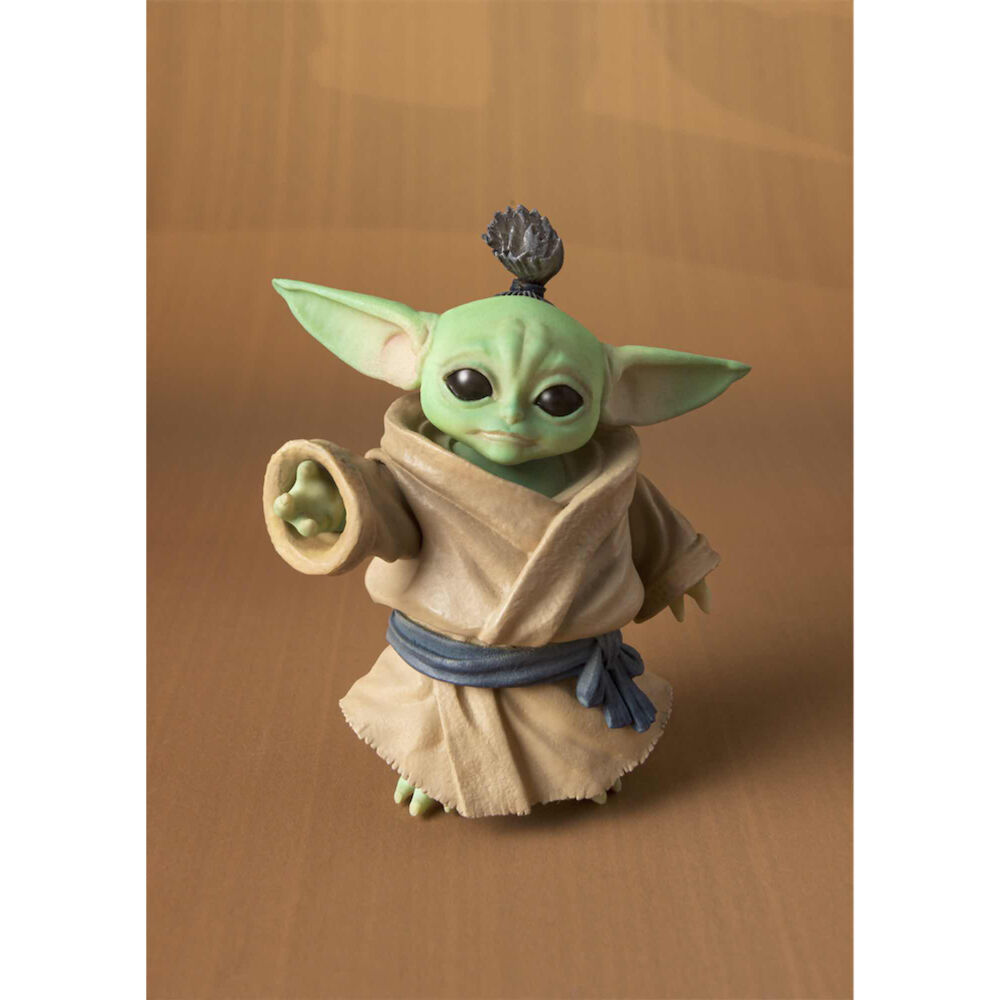 Star Wars Ronin Mandalorian Beskar Armor & Grogu Figur 18cm