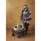 Star Wars Ronin Mandalorian Beskar Armor & Grogu Figur 18cm