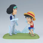 One Piece World Collectable Figur: Monkey D. Luffy vs Kuzan 9cm