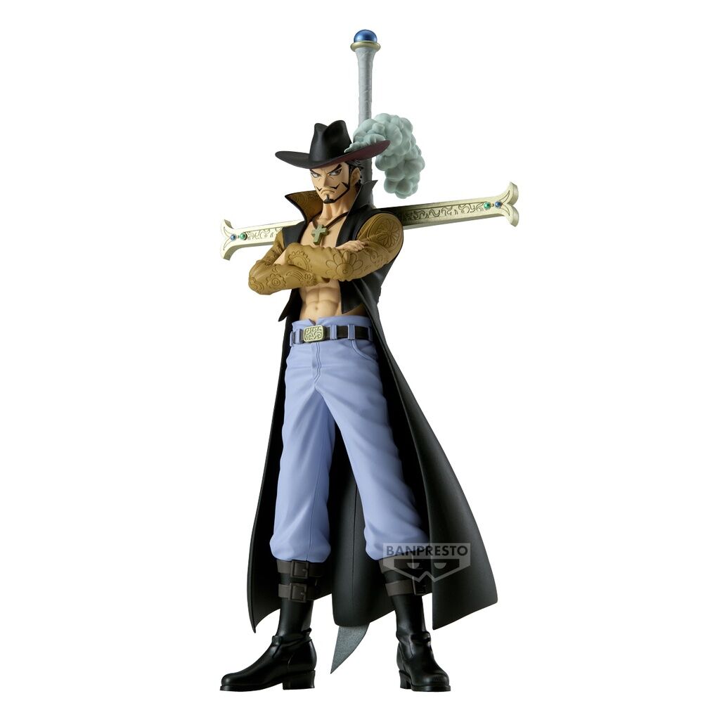 One Piece Dracule Mihawk Figur 17cm - Grandline Series