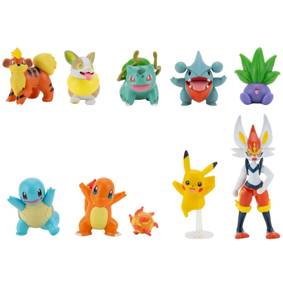 Pokemon Battle Ready Pack - 10 Figurer