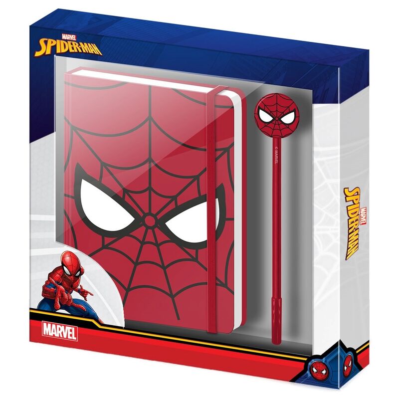Marvel Spiderman Dagbok + Pen Set