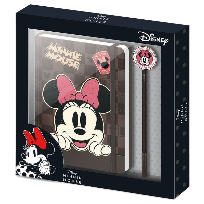 Disney Minnie Dagbok + Pen Set