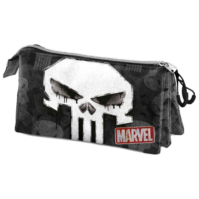 Marvel Punisher Skull Triple Pennfodral