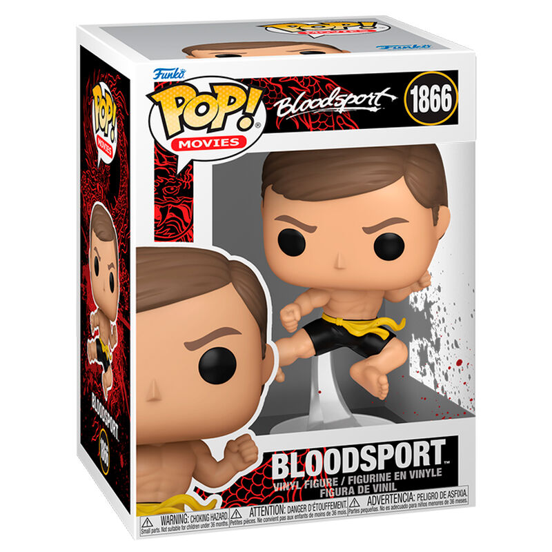 Funko POP Bloodsport Van Damme 9cm Vinyl Figur