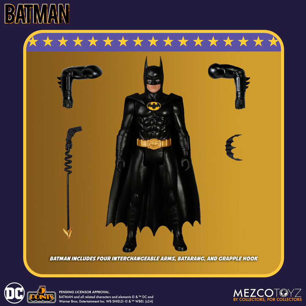 DC Comics Universe Batman 1989 Figur 9,5 cm