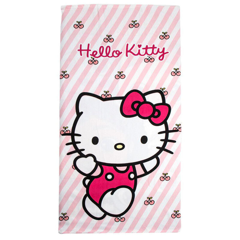 Hello Kitty Mikrofiber Strandhandduk