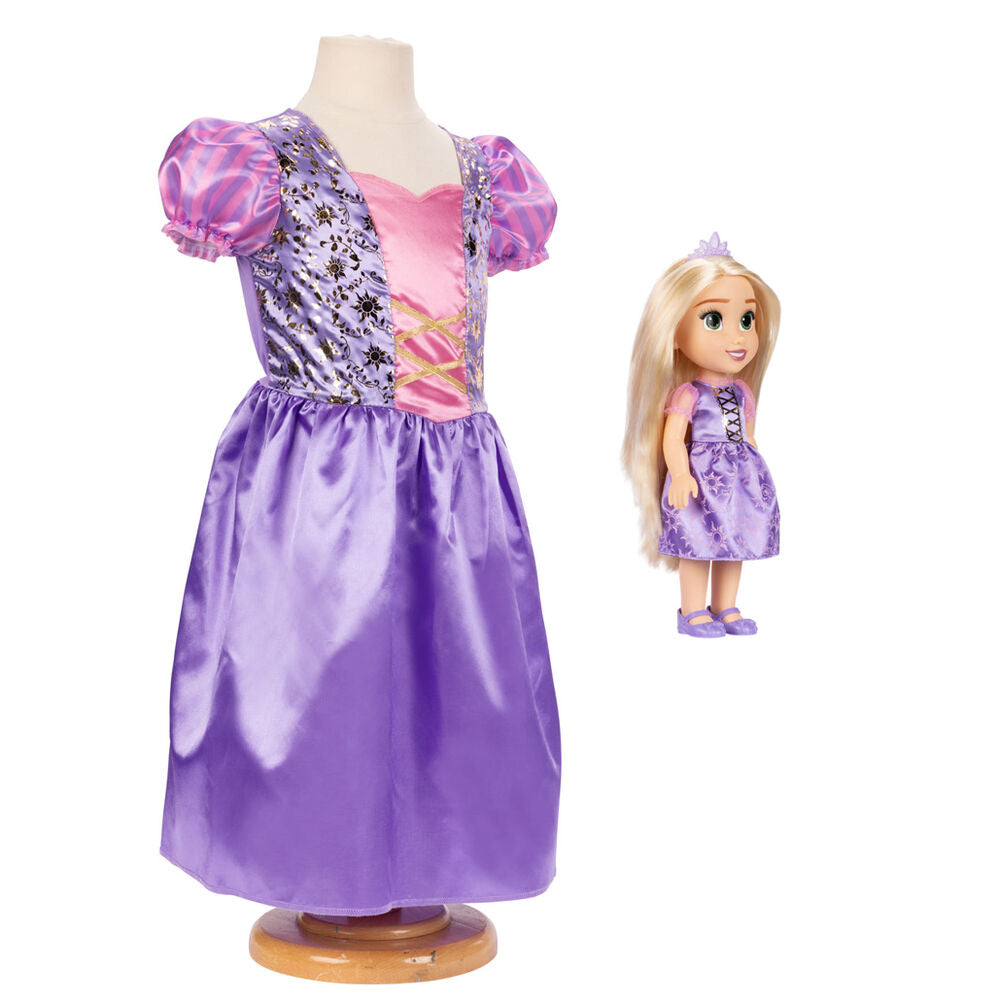 Disney Rapunzel Docka + Kostym 38cm
