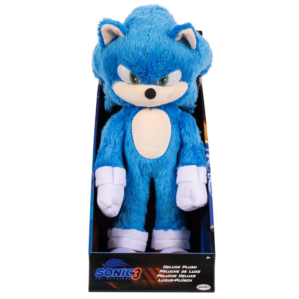 Sonic 3 Sonic Deluxe gosedjur 32cm