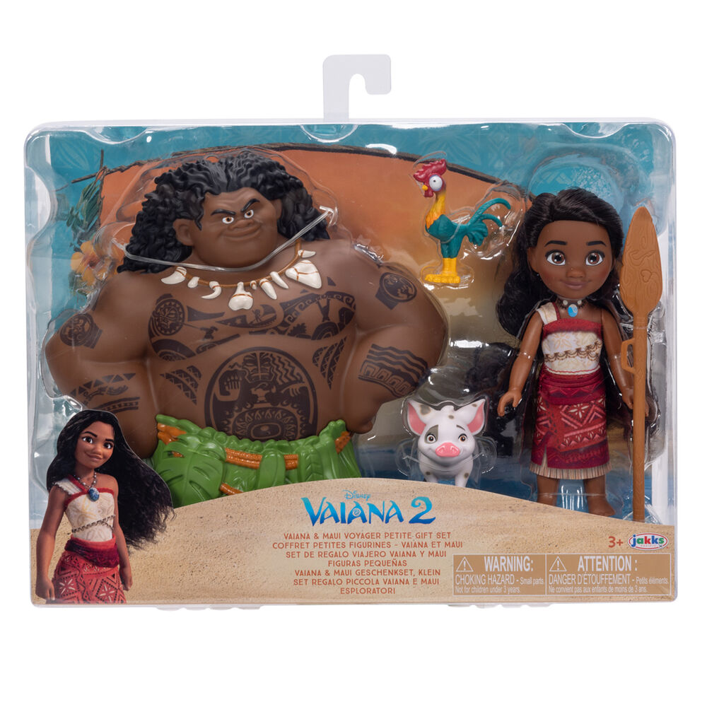 Disney Vaiana och Maui Blisterdocka 15 cm