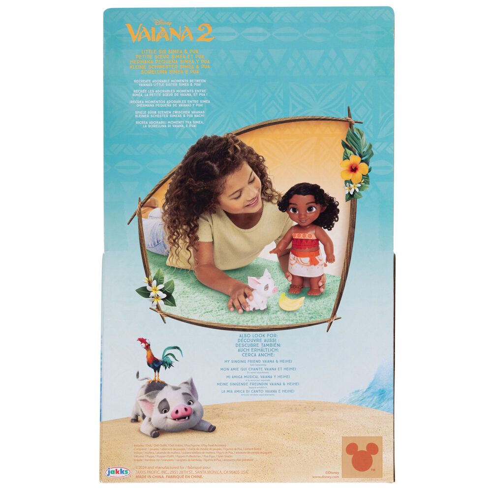 Disney Vaiana Moana 2 Simea Docka 38 cm