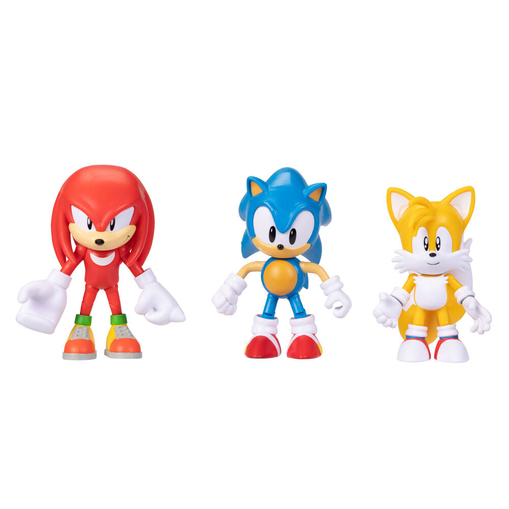 Sonic the Hedgehog Classic Figurset - 3 Figurer 10cm