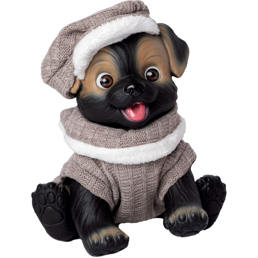 Baby Doll Reborn Puppy Romper och Mössa