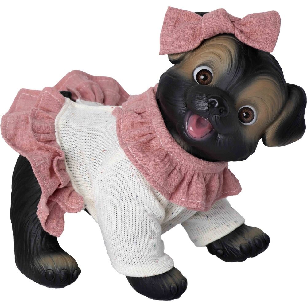 Baby Doll Reborn Puppy Link Doll - Mjuk och Kramvänlig