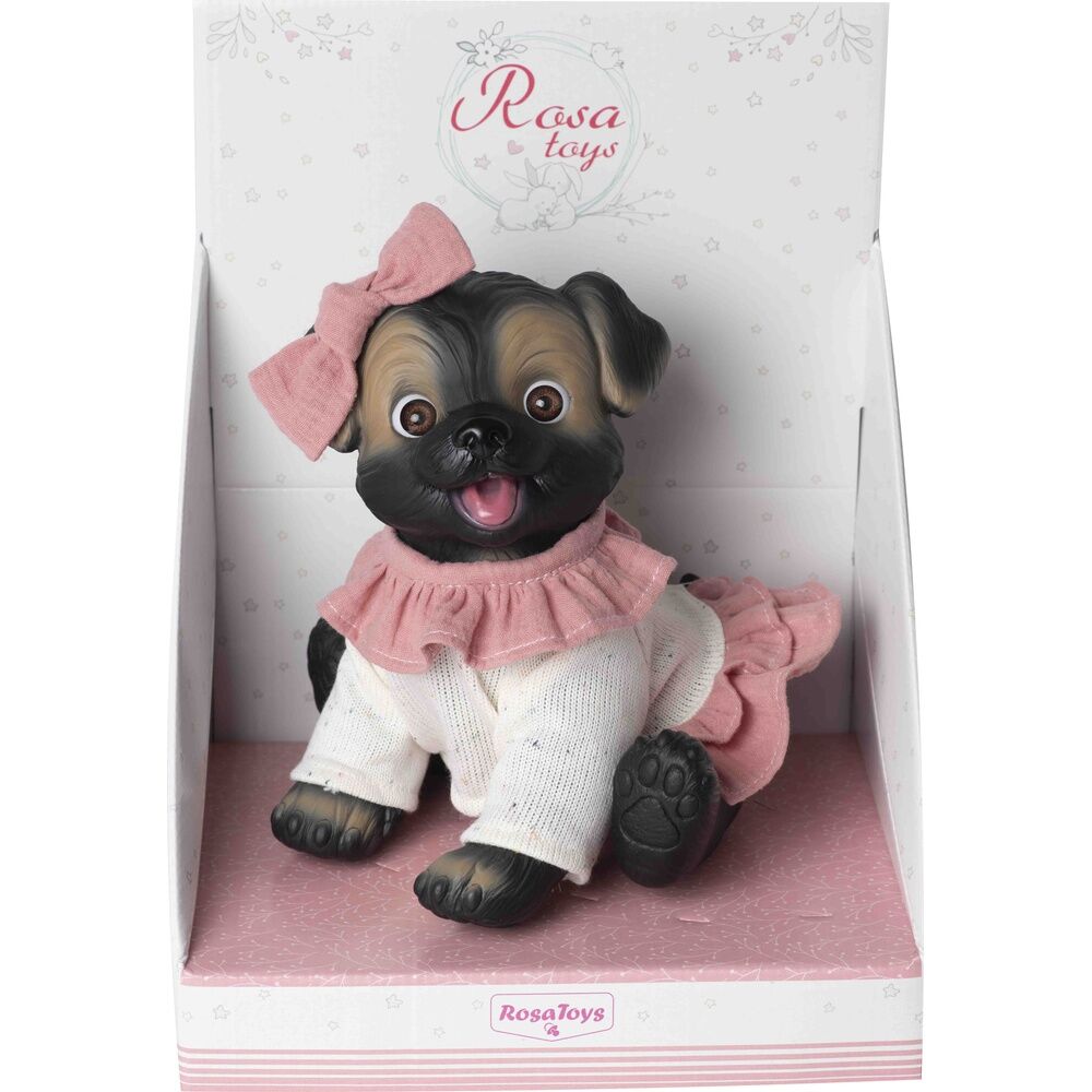 Baby Doll Reborn Puppy Link Doll - Mjuk och Kramvänlig