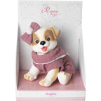 Baby Doll Reborn Puppy Romper och Bowsdocka