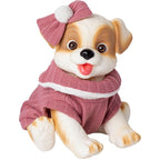 Baby Doll Reborn Puppy Romper och Bowsdocka