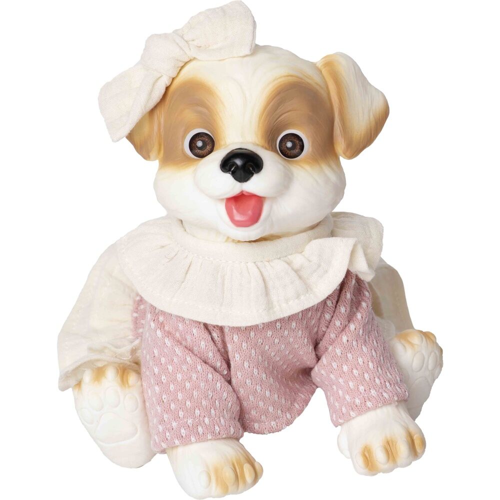Baby Doll Reborn Puppy Wool Dress Doll - 23 cm