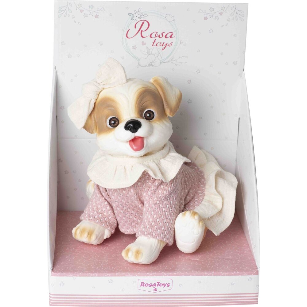 Baby Doll Reborn Puppy Wool Dress Doll - 23 cm
