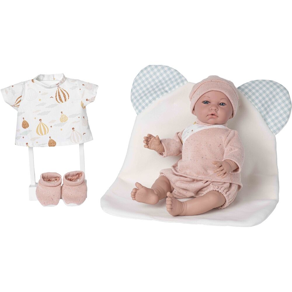 Reborn Baby Doll Daniela Mia med Ljud och Trosseau