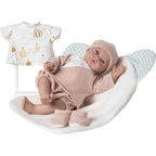 Reborn Baby Doll Daniela Mia med Ljud och Trosseau