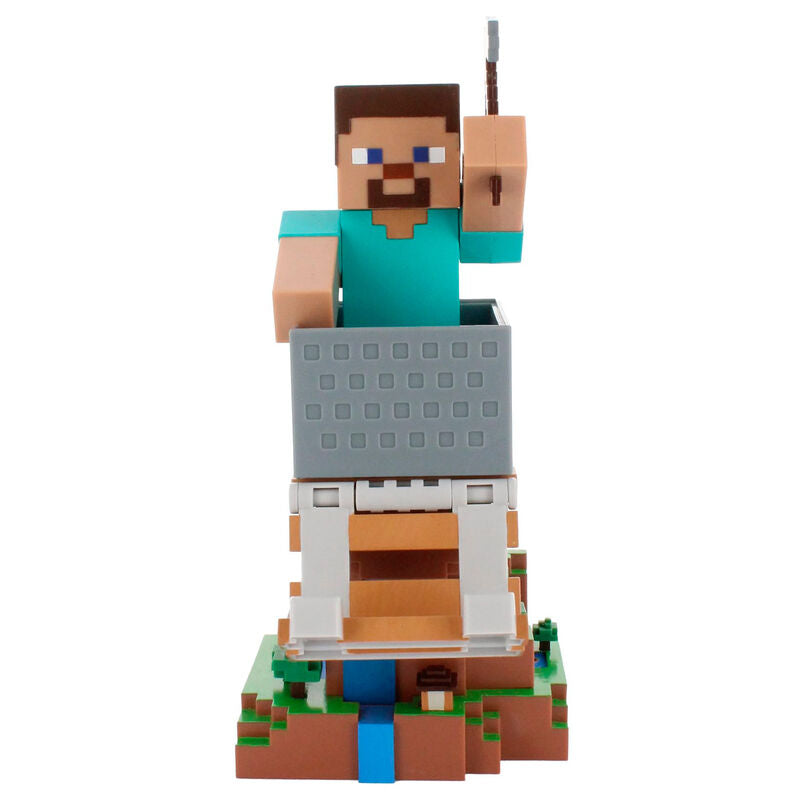 Minecraft Steve Klämma Kabelhållare 20cm
